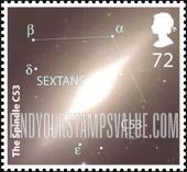 FindYourStampsValue: Great Britain (United Kingdom): Astronomical Objects - Spindle Galaxy C53
