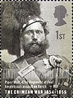 FindYourStampsValue: Great Britain (United Kingdom): Crimean War, 150th Anniversary - Piper David Muir