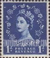 FindYourStampsValue: Great Britain (United Kingdom): Queen Elizabeth, booklet stamp