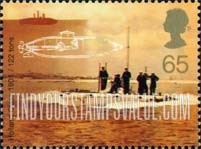 FindYourStampsValue: Great Britain (United Kingdom): Submarines - Holland Class