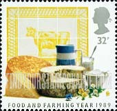 FindYourStampsValue: Great Britain (United Kingdom): Food and Farming Year - Dairy Products