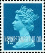 FindYourStampsValue: Great Britain (United Kingdom): Machin Definitives - Queen Elizabeth