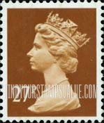 FindYourStampsValue: Great Britain (United Kingdom): Machin Definitives - Queen Elizabeth