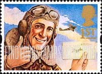 FindYourStampsValue: Great Britain (United Kingdom): Greetings, Messages - Biggles, Booklet Stamp