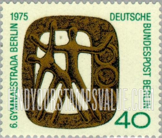FindYourStampsValue: BERLIN - Gymnasts’ Emblem