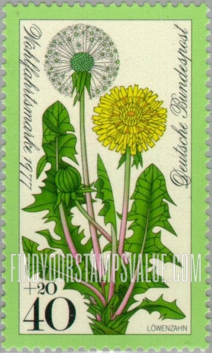 FindYourStampsValue: SEMI-POSTAL - Meadow Flowers: Dandelion