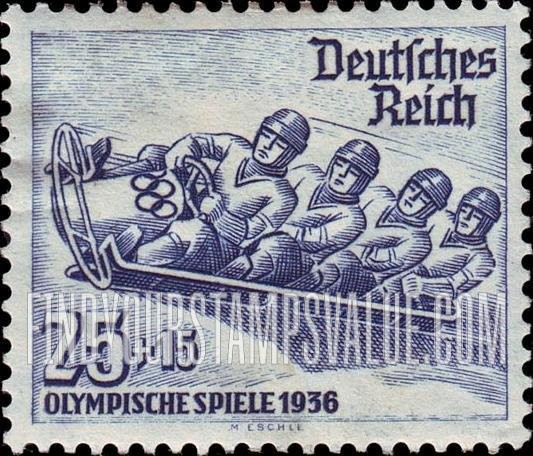 FindYourStampsValue: SEMI-POSTAL - Bobsledding