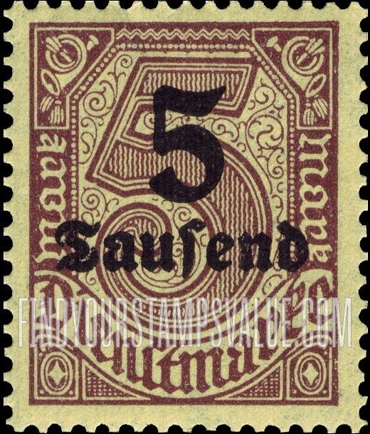 FindYourStampsValue: OFFICIAL - Numeral Value: Official Stamps of 1920-23 Surcharged with New Values