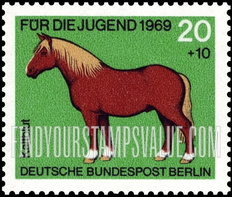 FindYourStampsValue: OCCUPATION SEMI-POSTAL - Horse Type of 1969: Work horse
