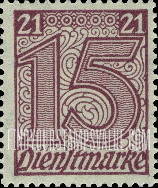 FindYourStampsValue: LOCAL OFFICIAL - Numeral Value