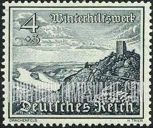 FindYourStampsValue: SEMI-POSTAL - Drachenfels on the Rhine