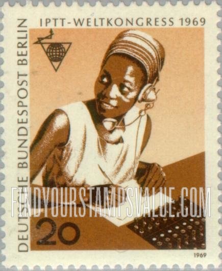 FindYourStampsValue: BERLIN - African telephone operator