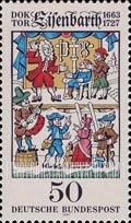 FindYourStampsValue: 250th Death Anniversary of Dr.Eisenbarth, Traveling Surgeon and Adventurer - Traveling Surgeon