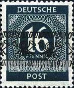 FindYourStampsValue: Numerals: Overprint Type “a” on 1946 Numeral Issue
