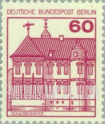 FindYourStampsValue: BERLIN - Castle Type of Germany: Rheydt