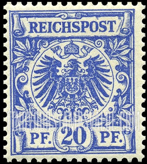 FindYourStampsValue: Imperial eagle in a circle