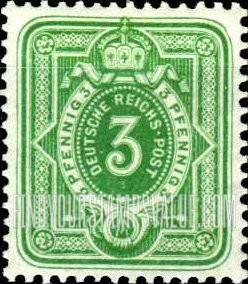 FindYourStampsValue: “PFENNIG” without final “E”: Types of 1875-77