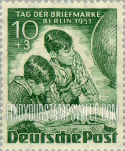 FindYourStampsValue: OCCUPATION SEMI-POSTAL - Young Stamp Collectors