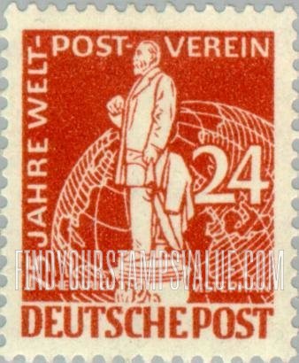 FindYourStampsValue: BERLIN - UPU 75th Anniversary