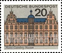 FindYourStampsValue: State Capitals - Gutenberg Museum, Mainz