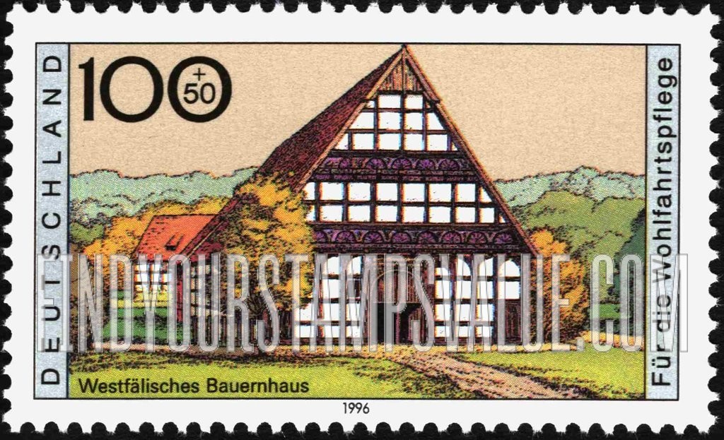 FindYourStampsValue: SEMI-POSTAL - Farmhouse Type of 1995: Westphalia