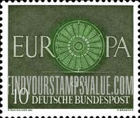FindYourStampsValue: Europa Issue, 1960