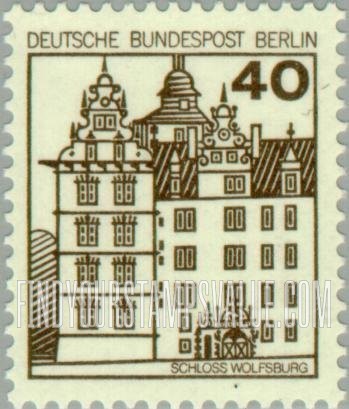 FindYourStampsValue: BERLIN - Castle Type of Germany: Wolfsburg