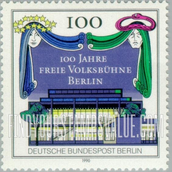 FindYourStampsValue: BERLIN - People’s Free Theater Organization, Centennial