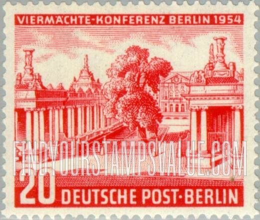 FindYourStampsValue: BERLIN - Allied Council Building