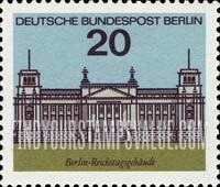 FindYourStampsValue: State Capitals - Reichstag Building, Berlin