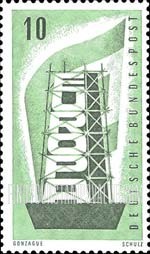 FindYourStampsValue: Europa Issue, 1956