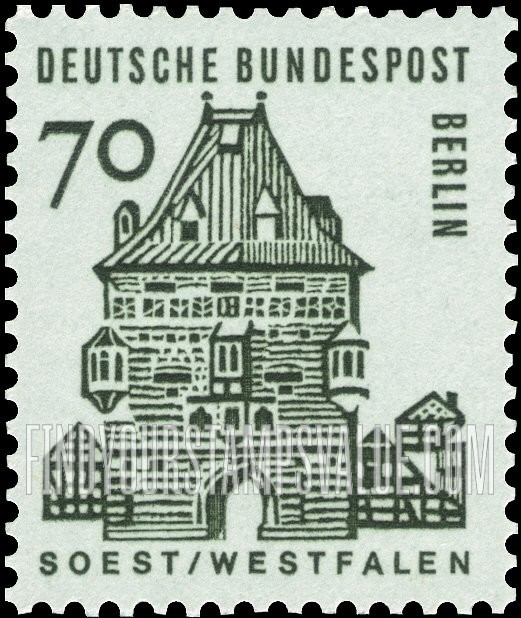 FindYourStampsValue: BERLIN - Osthofen Gate, Soest