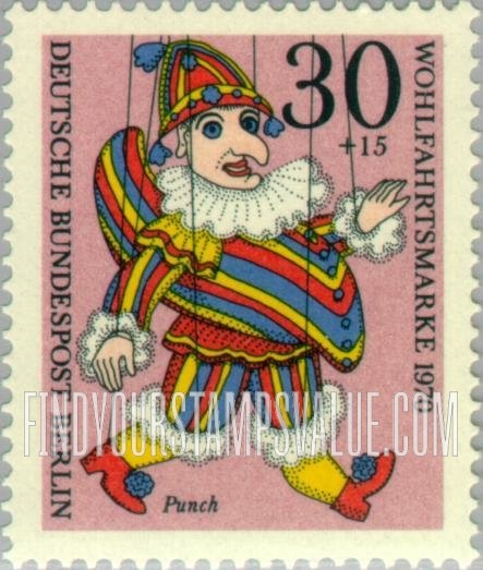 FindYourStampsValue: OCCUPATION SEMI-POSTAL - Puppet Type of 1970: Punch