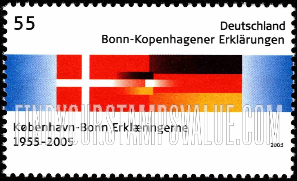 FindYourStampsValue: Bonn-Copenhagen Declaration, 50th Anniversary