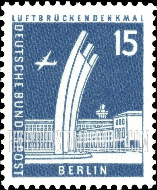 FindYourStampsValue: BERLIN - Airlift memorial