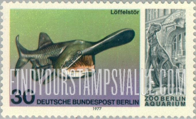 FindYourStampsValue: BERLIN - Paddlefish