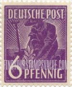 FindYourStampsValue: Working - Planting Olive
