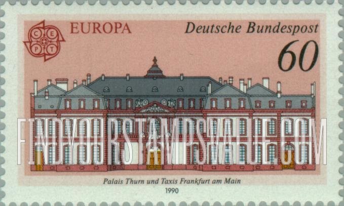 FindYourStampsValue: Europa: Thurn and Taxis Palace