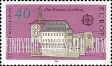 FindYourStampsValue: Europa, CEPT - Old City Hall, Bamberg