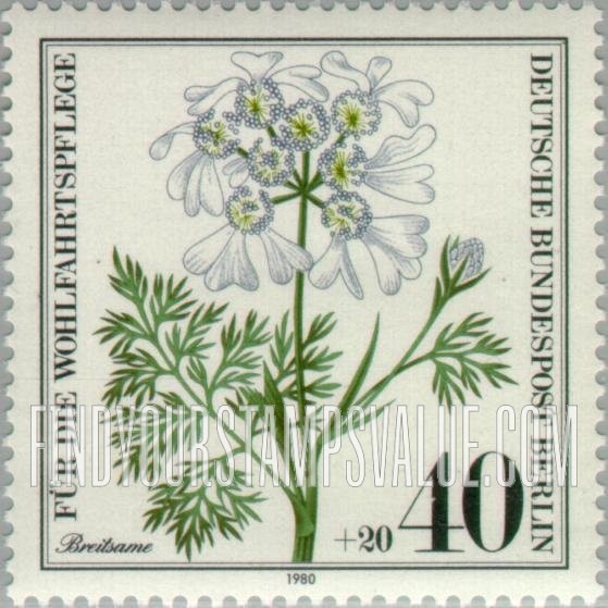 FindYourStampsValue: OCCUPATION SEMI-POSTAL - Wildflower Type of 1980: Orlaya
