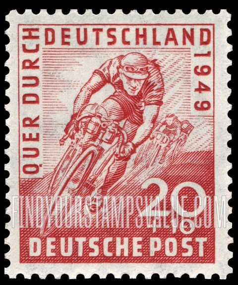 FindYourStampsValue: SEMI-POSTAL - Bicycle Racers