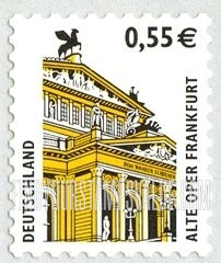 FindYourStampsValue: Historic Sites Type of 1987: Old Opera House, Frankfurt