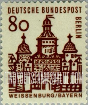 FindYourStampsValue: BERLIN - Elling Gate, Weissenburg