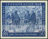 FindYourStampsValue: Leipzig Fair - Merchants at Customs Barrier