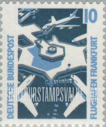 FindYourStampsValue: Historic Sites and Objects: Frankurt Airport