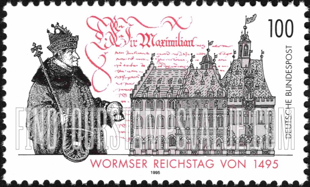 FindYourStampsValue: Diet of Worms, 500th Anniversary