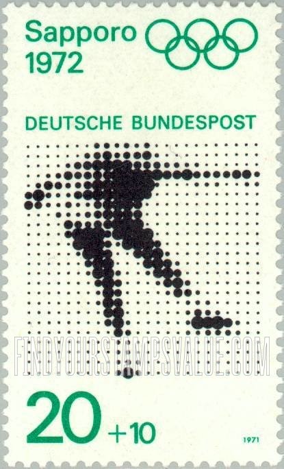 FindYourStampsValue: SEMI-POSTAL - Figure skating