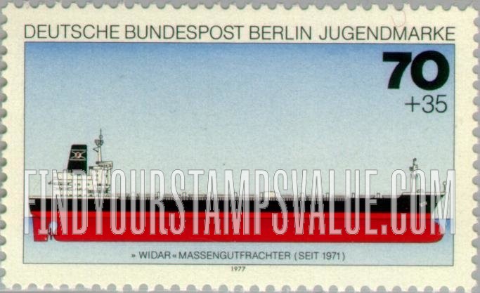 FindYourStampsValue: OCCUPATION SEMI-POSTAL - Ship Type of 1977: Freighter Widar, 1971