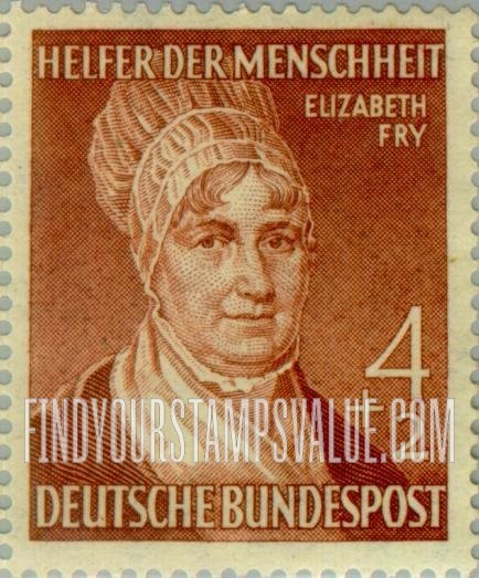 FindYourStampsValue: SEMI-POSTAL - Elizabeth Fry