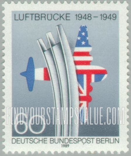 FindYourStampsValue: BERLIN - Berlin Airlift, 40th Anniversary
